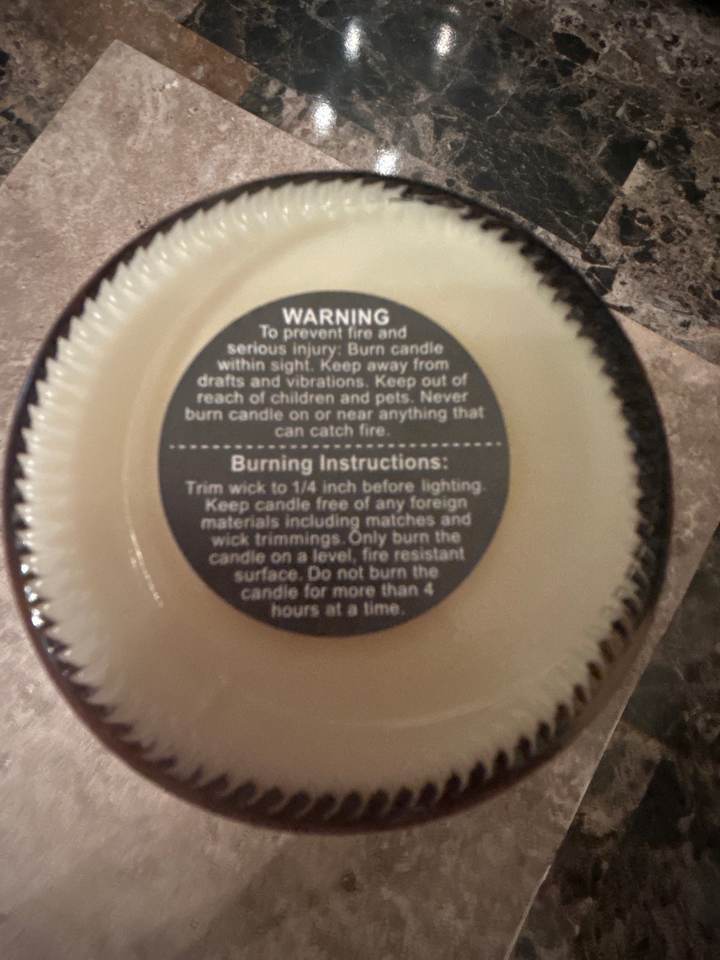 Football Candle
